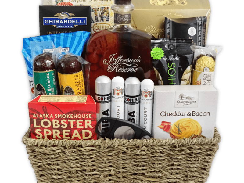 Top cigar gift baskets for appealing&nbsp;packaging